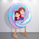 Capas Decoração Festa Infantil Painel Redondo Maria Clara E JP Youtubers Sublimadas Veste Fácil Tam Capas Decoração Festa Infantil Painel Redondo Maria Clara E JP Youtubers Sublimadas Veste Fácil Tam
