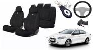Capas Design Elegante Fluence 2009-2017 + Volante + Chaveiro