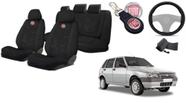 Capas Design Premium Uno 2000-2012 + Capa Volante + Chaveiro - Kit Capas Design Premium Uno 2000-2012 + Capa Volante + Chaveiro - Kit