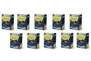 Capas Dragon Shield Matte Black, 10 pacotes (total de 1000)