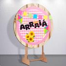 Capas Festa Junina Arraial Julina Painel Redondo Sublimada Tamanhos Diversos Grande e Mini Trio Cili