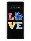 Capas inspiradas em capa de telefone compatíveis com Galaxy S10 Plus Love