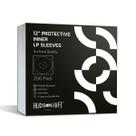 Capas internas para discos de vinil Hudson Hi-Fi AntiStatic, pacote com 250