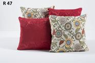 Capas Jacquard para Almofada Kit 4 Peças 47