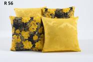 Capas Jacquard para Almofada Kit 4 Peças 56 Capas Jacquard para Almofada Kit 4 Peças 56