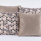 Capas Jacquard para Almofadas 4 Peças MOD 114 - Angel Decorações