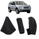 Capas Manopla Câmbio Automático e Freio de Mão e Coifa Alavanca do freio Freelander 2007 a 2015