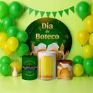 Capas Painel Redondo Cilindros Decoração Boteco