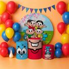 Capas Painel Redondo Cilindros Decoração Turminha Mônica Gibi Capas Painel Redondo Cilindros Decoração Turminha Mônica Gibi