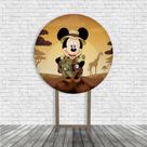 Capas Painel Redondo Painel Mickey Mouse