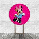 Capas Painel Redondo Painel Minnie Mouse