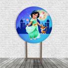 Capas Painel Redondo Painel Princesa Jasmine