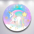 Capas Painel Sublimadas Redondo Para Festa Infantil Estilo Unicórnio Mágico E Pónei Veste Fácil Tama Capas Painel Sublimadas Redondo Para Festa Infantil Estilo Unicórnio Mágico E Pónei Veste Fácil Tama