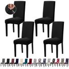 Capas para cadeiras de sala de jantar Fafua Stretch, conjunto de 4 laváveis