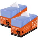 Capas para cartas LOVFEN 200 toploaders 3x4 para beisebol