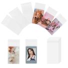 Capas para cartões fotográficos Baskiss, 100 pacotes 59x90mm 200 mícrons