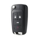 Capas para Chave de Carro Chevrolet (Lova, Sail, Aveo, Cruze) - 10 Peças - 2/3/4/5 Botões