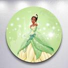 Capas Para Painel Redondo Princesa Do Vestido Verde Festa Sapo Tamanhos Diversos Mini Ou Grande