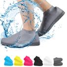 Capas para sapatos Boo Waterproof, antiderrapante, resistente a silicone, cinza
