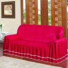 Capas Para Sofá 3 Lugares Com Babado Para Sala Dália