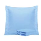 Capas Pillow Sham, microfibra escovada NTBAY 66 x 66 cm, pacote com 2 Capas Pillow Sham, microfibra escovada NTBAY 66 x 66 cm, pacote com 2