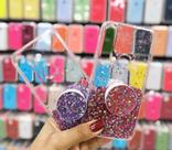 Capas pop com glitter