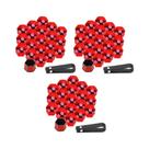 Capas Protetoras Antiferrugem Para Porcas De Roda De Carro 22/21/19/17mm - Conjunto De 1-3 Peças -