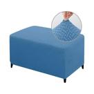 Capas Protetoras De Tecido Elástico Com Alto Teor De Elastano Para Otomanas Retangulares E Apoios De Capas Protetoras De Tecido Elástico Com Alto Teor De Elastano Para Otomanas Retangulares E Apoios De