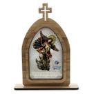 Capela Capelinha Nossa Senhora Do Apocalipse Carvalho 24Cm