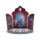 Capela Capelinha Portuguesa Nossa Senhora de Lourdes MDF