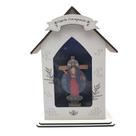 Capela Consagração Santas Chagas MDF 22 cm