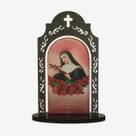 Capela de Santa Rita de Cássia em MDF e Detalhes Vazados 16cm