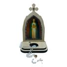 Capela e Terço Nossa Senhora Da Revelação Com Porta Intenções