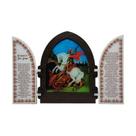 Capela em MDF Resinado São Jorge Portas 18 cm