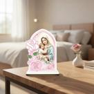 Capela Floral Divina Providência MDF e Acrílico