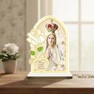 Capela Floral Nossa Senhora De Fátima MDF e Acrílico Capela Floral Nossa Senhora De Fátima MDF e Acrílico