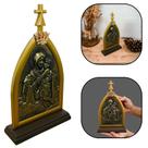 Capela Mãe Rainha com Coroa Metal Dourado