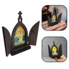 Capela Mãe Rainha Com Porta 18 Cm