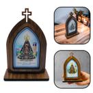 Capela Nossa Senhora Aparecida de Mesa com Oração 15 Cm