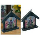 Capela Nossa Senhora Aparecida Igreja Madeira 14 cm