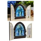Capela Nossa Senhora das Graças Oração Madeira Resinada com Porta