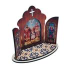 Capela Portuguesa Divino Pai Eterno Madeira MDF Capela Portuguesa Divino Pai Eterno Madeira MDF