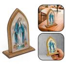 Capelinha Nossa Senhora das Graças Madeira 14 cm