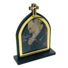Capelinha Padre Pio Madeira 14 cm