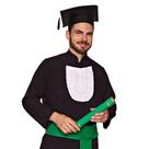 Capelo + Canudo de Formatura Verde - Kit