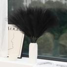 Capim artificial dos pampas Wertuirk preto 60 unidades - 60 cm de altura