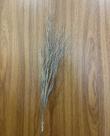 Capim Grass Natalino com Glitter Prata 83cm