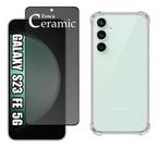 Capinha Anti Choque + Película Privacidade Fosca para Galaxy S23 FE
