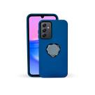 Capinha Anti-impacto Coraçao Vidro Compatível com Samsung A15 4g 5g Cor:Azul egeu