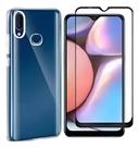Capinha Anti Impacto Para Galaxy A10s + Película De Vidro 3d